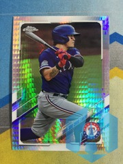 2021 Topps Chrome #127 Shin-Soo Choo Prism Texas Rangers